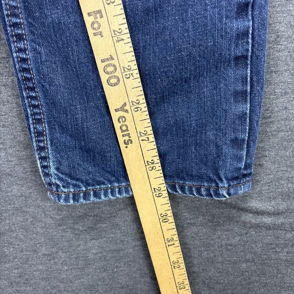 Banana Republic Jeans Mens 32x29 Slim Straight Dark Wash Blue Denim Streetwear